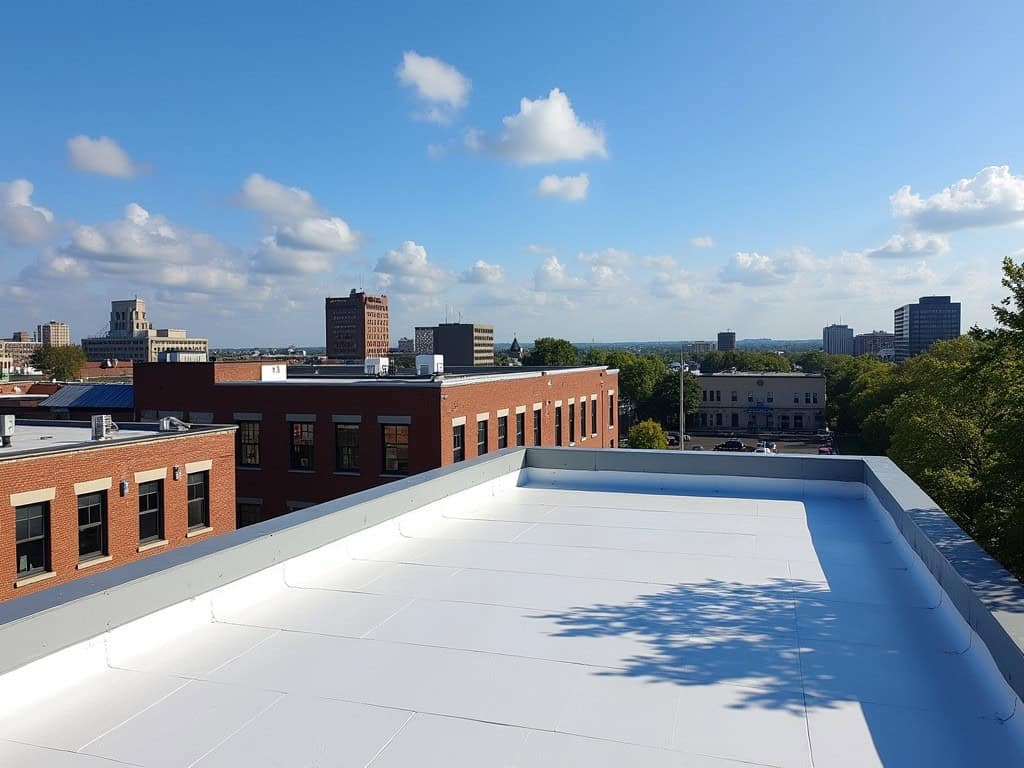 what is commercial roofing